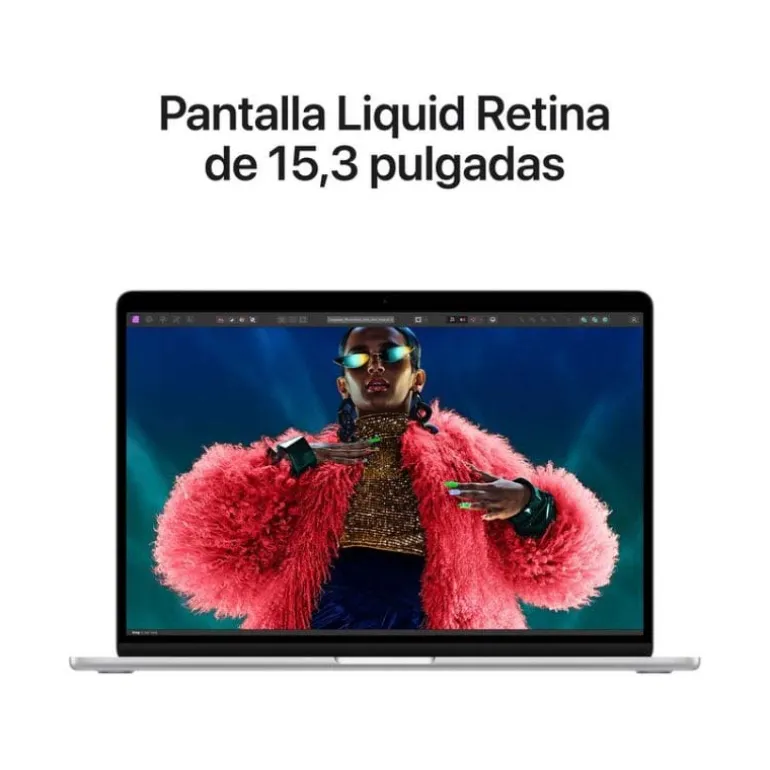 Portátil Apple MacBook Air 15 M3 8GB 256GB 15" macOS Gris Espacial