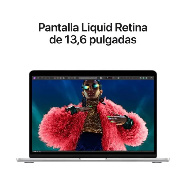 Portátil Apple MacBook Air 13 M3 8GB 256GB 13" macOS Plata
