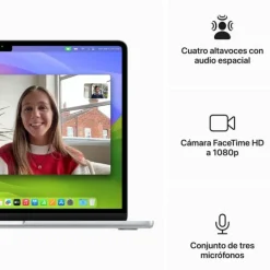 Portátil Apple MacBook Air 13 M3 8GB 256GB 13