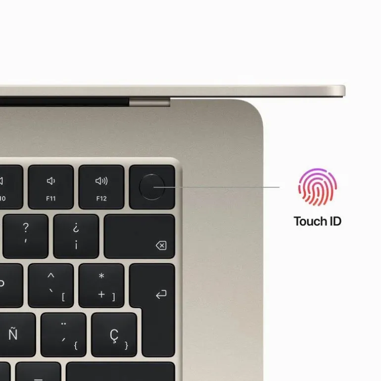 Portátil Apple Macbook Air 15 M2 8GB 256GB 15" Blanco Estrella