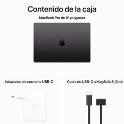 Portátil Apple Macbook Pro 14 M3 Max 36GB 1TB 14" Negro