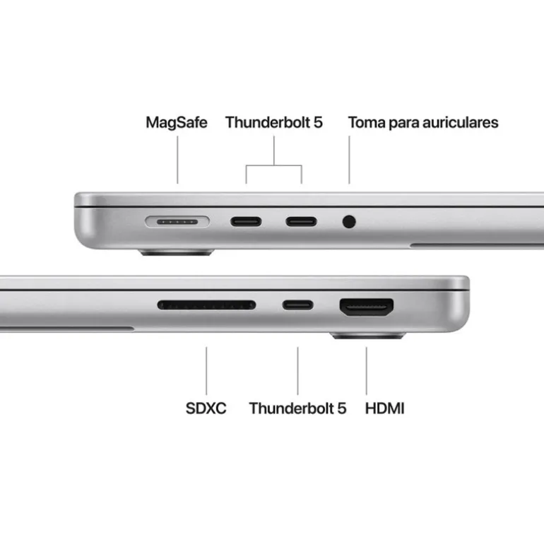 Portátil Apple MacBook Pro M4 Pro 24GB 512GB 14" macOS Plata
