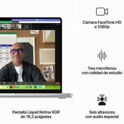 Portátil Apple Macbook Pro 14 M3 Pro 18GB 512GB 14