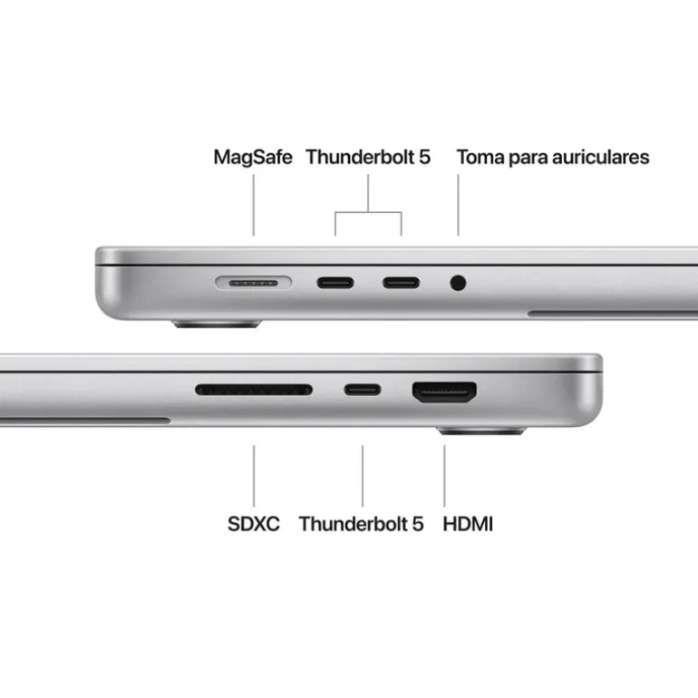 Portátil Apple MacBook Pro M4 Pro 24GB 512GB 16" macOS Plata