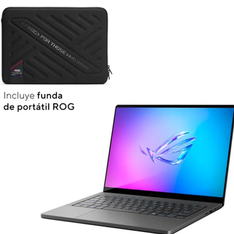 Portátil Asus ROG Zephyrus G16 OLED GU605CR-QR102W U9-285H RTX 5070Ti 32GB 1TB 16" W11H
