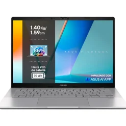 Portátil Asus VivoBook S14 S3407QA-KP015W Snapdragon X X1 26 100 16GB 1TB 14" 2.5K W11H