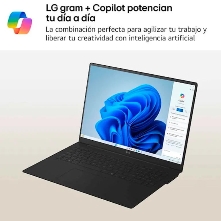 Portátil LG Gram Pro AI 16Z90TR-E.AP88B U7-255H 32GB 1TB 16" W11P