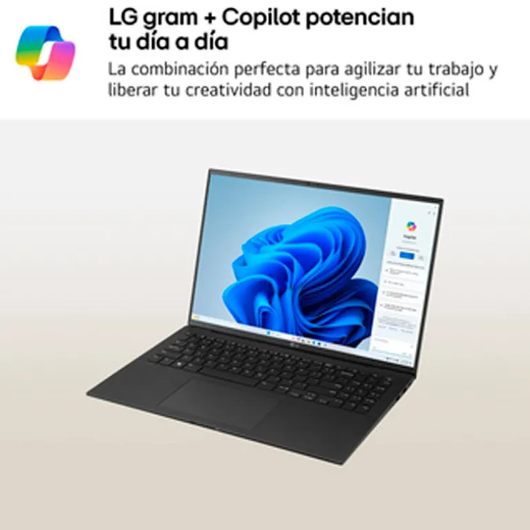 Portátil LG Gram 16Z90R 16Z90RU-G.AA55B i5-1334U 16GB 512GB 16" W11H
