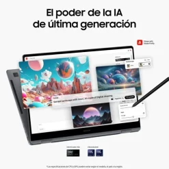 Portátil Samsung Galaxy Book4 Pro U7-155H 16GB 512GB 14