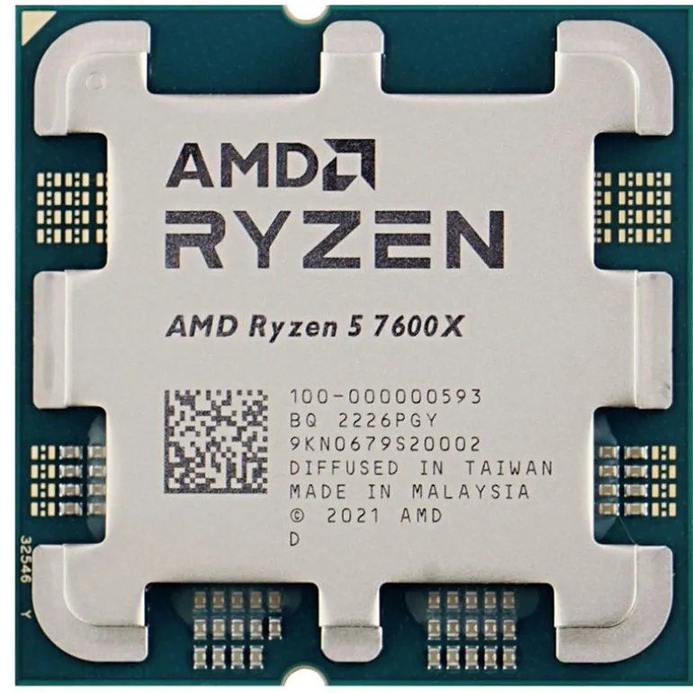 Procesador AMD Ryzen 5 7600X 5.3GHz Socket AM5 Boxed