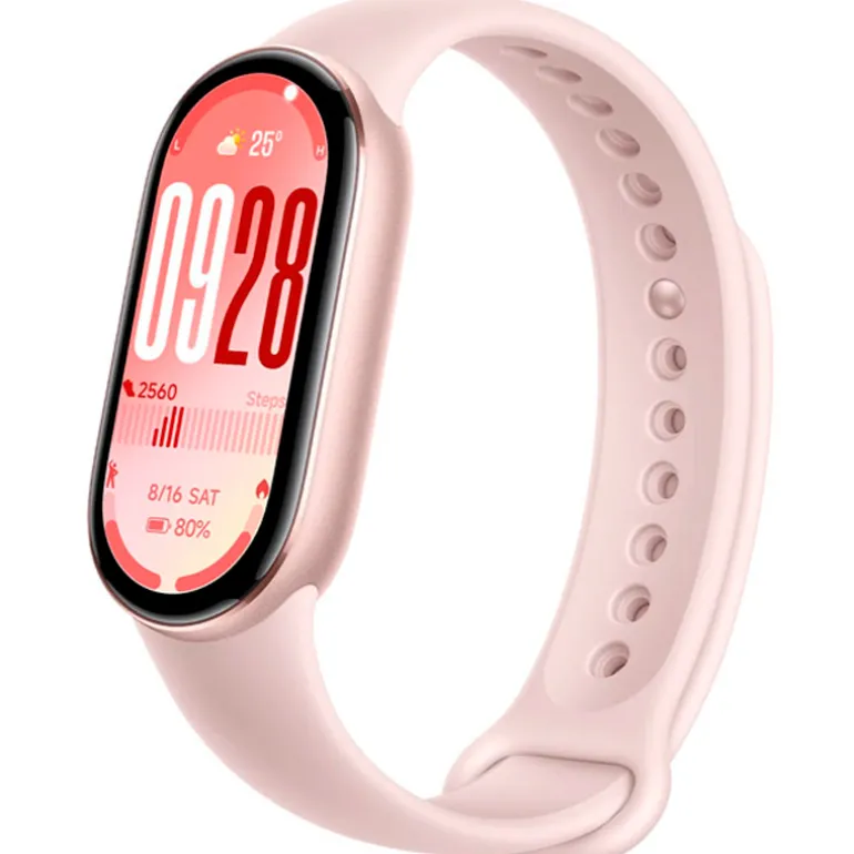 Pulsera Actividad Xiaomi MI Smart Band 10 1.72" AMOLED Bluetooth 5.4 Rosa Místico