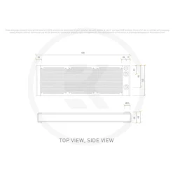 Radiador EKWB EK-Quantum Surface P360 Black Edition