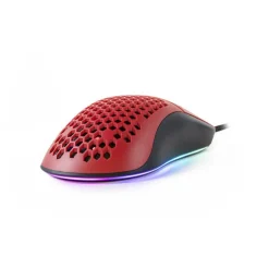 Ratón Arozzi Favo Ultra Light Gaming 16000 Dpi Negro Rojo