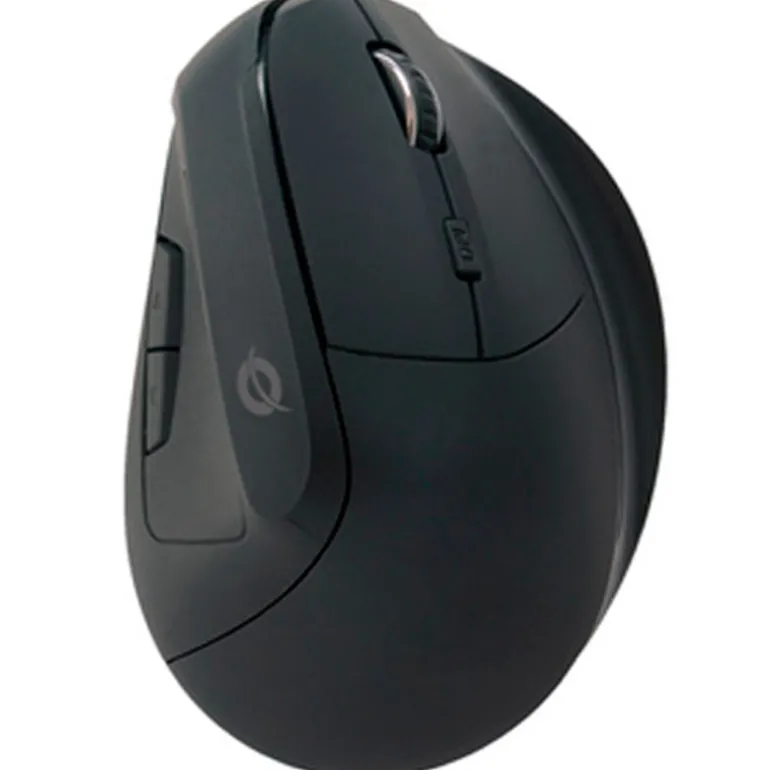 Ratón Conceptronic LORCAN03B Vertical 1600DPI 6 Botones Negro