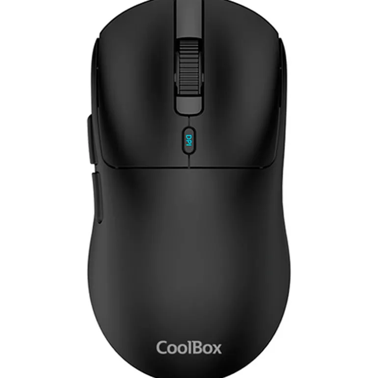 Ratón Coolbox W03 10000 Dpi Inalámbrico Ultraligero Negro