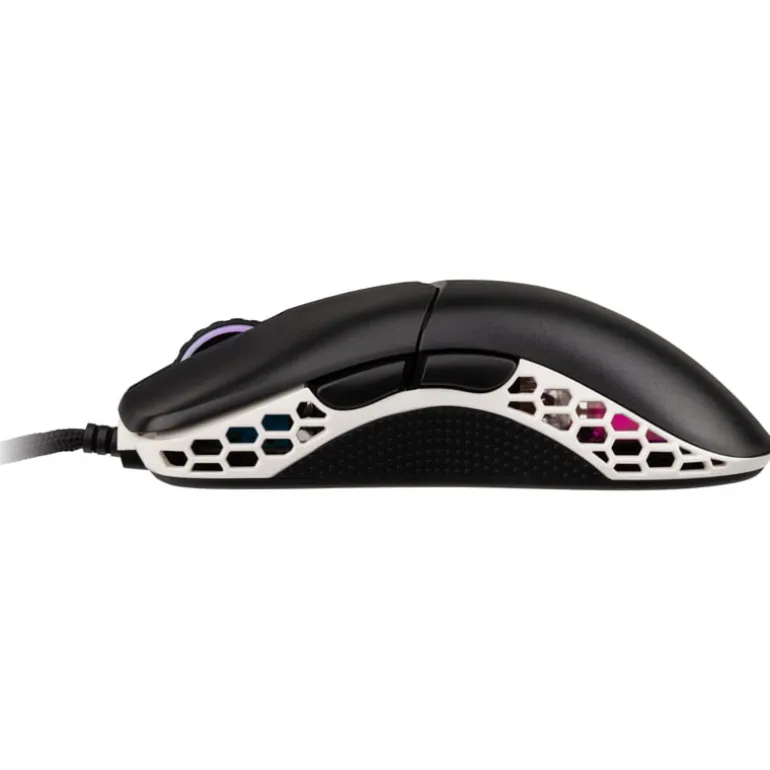 Ratón Ducky Feather Kailh Switches 16000 Dpi Negro/Blanco