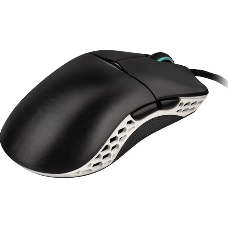 Ratón Ducky Feather Omron Switches 16000 Dpi Negro/Blanco