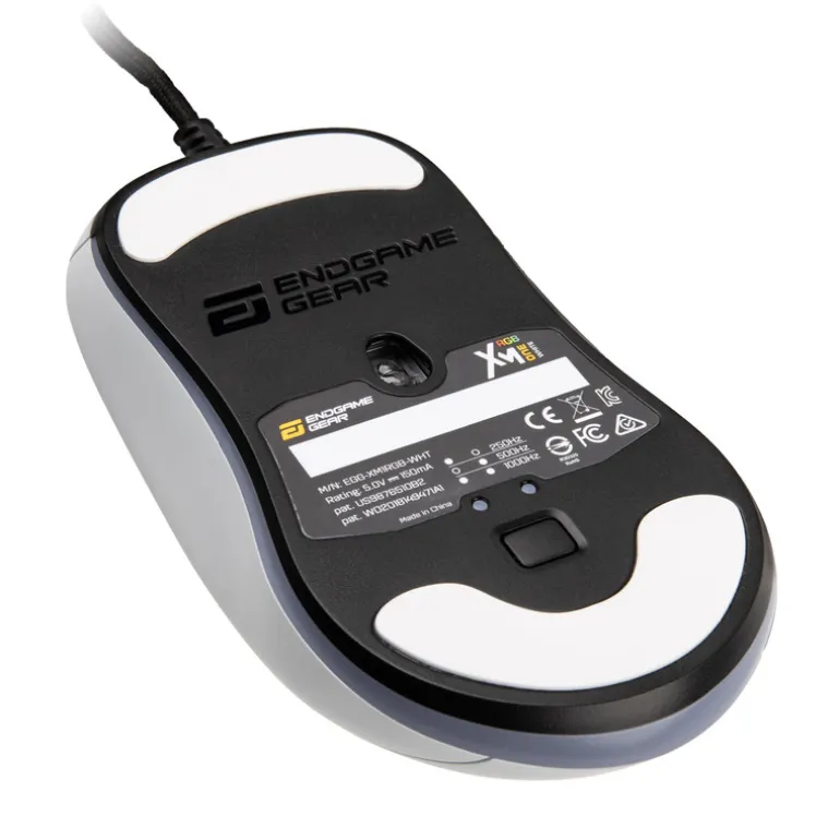 Ratón Endgame Gear XM1 Gaming Blanco RGB 16000Dpi