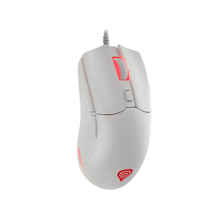 Ratón Genesis Krypton 750 8000 Dpi Blanco