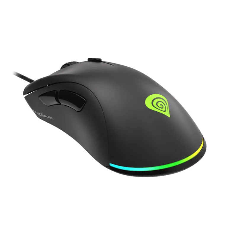 Ratón Genesis Krypton 200 6400 Dpi Negro
