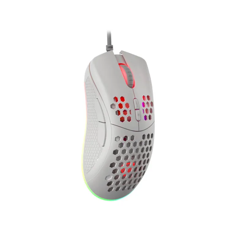 Ratón Genesis Krypton 555 RGB 8000 Dpi Blanco