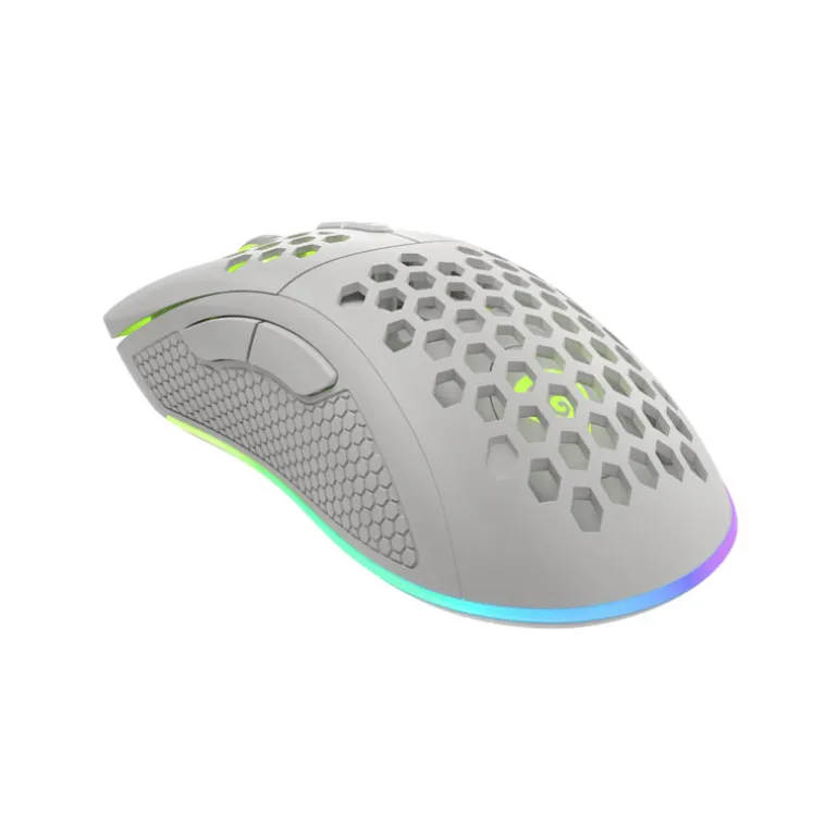Ratón Genesis Krypton 555 RGB 8000 Dpi Blanco