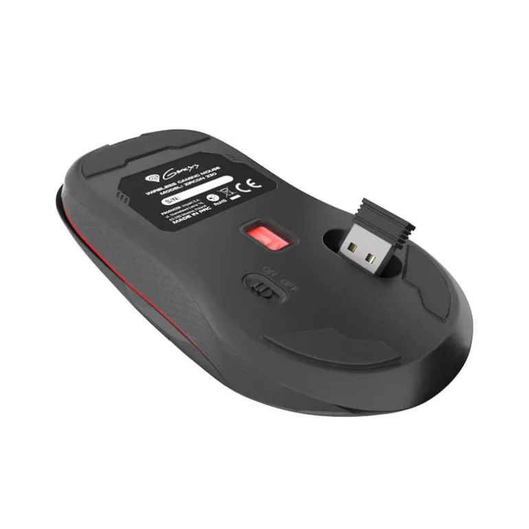 Ratón Genesis Zircon 330 3600 Dpi Wireless Negro