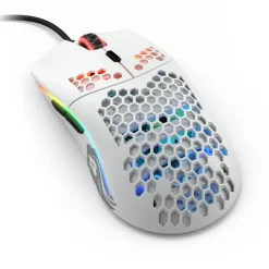 Ratón Glorious PC Gaming Race Model O- RGB 12000 Dpi Blanco Mate