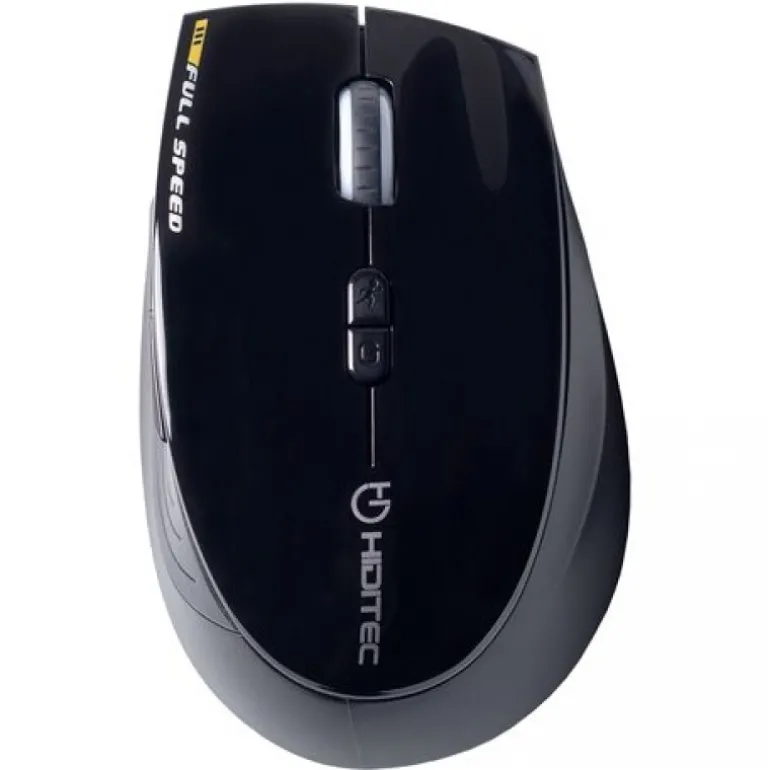 Ratón Hiditec Dendro Black 2000 Dpi