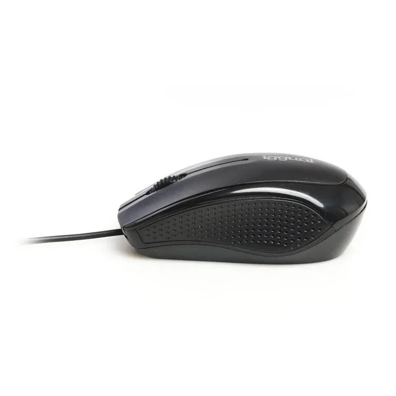 Ratón iggual COM-BASIC 800 Dpi 87g Negro