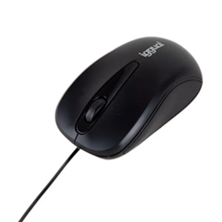 Ratón iggual COM-BASIC2 800 Dpi Óptico Negro