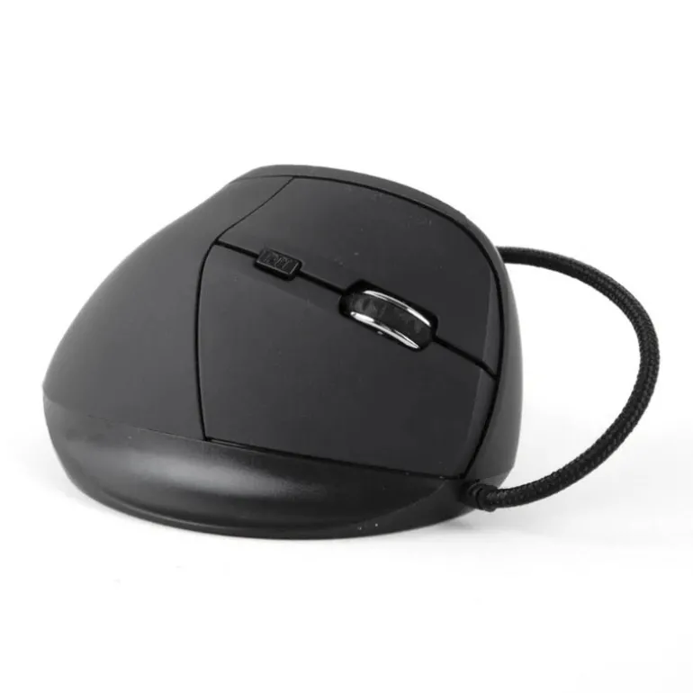 Ratón iggual ERGO-V Vertical Ergonómico 2400 Dpi Negro