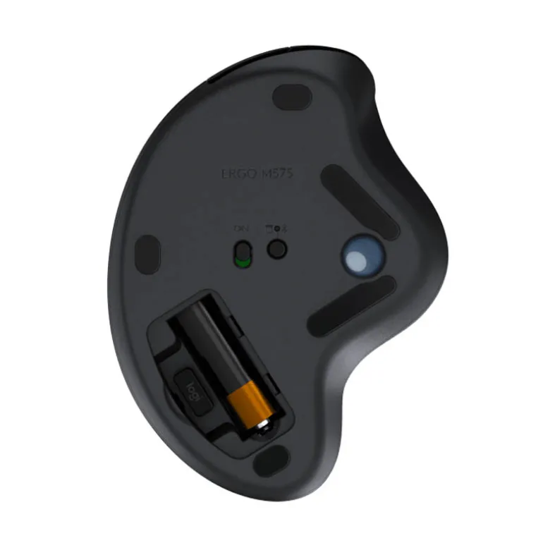 Ratón Logitech ERGO M575 Trackball 2000 Dpi Wireless Grafito
