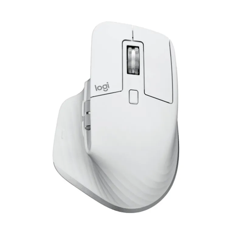 Ratón Logitech MX Master 3S Mac 8000 Dpi BT Wireless Gris Pálido
