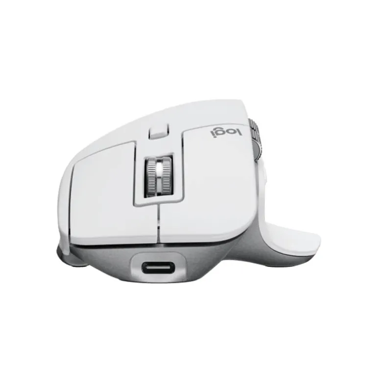 Ratón Logitech MX Master 3S Mac 8000 Dpi BT Wireless Gris Pálido