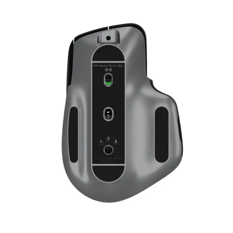 Ratón Logitech MX Master 3S Mac 8000 Dpi BT Wireless Gris Espacial