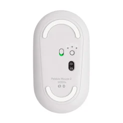 Ratón Logitech Pebble 2 M350S 1000 Dpi Bluetooth Blanco