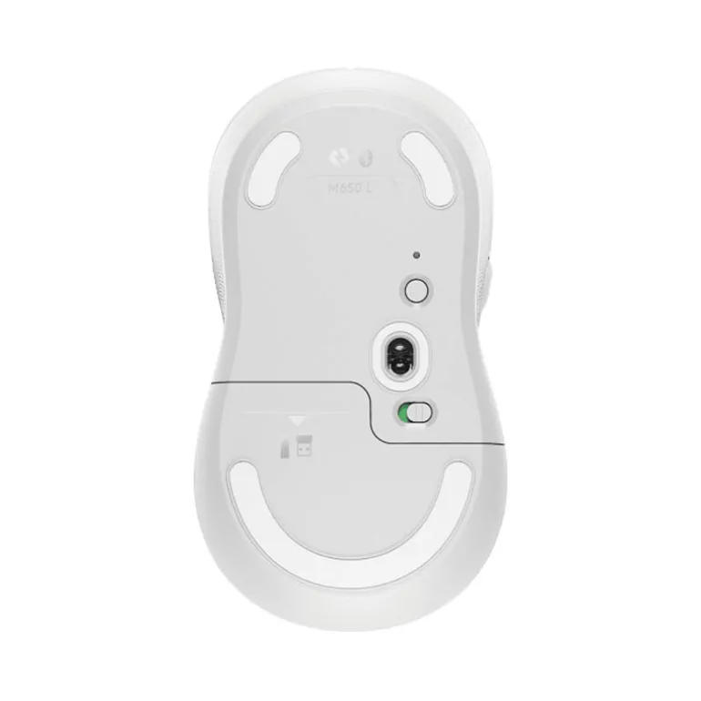 Ratón Logitech Signature M650 L 4000 Dpi Wireless Blanco