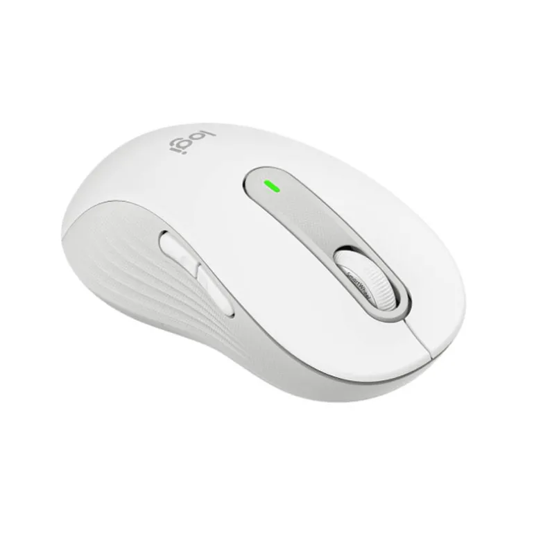 Ratón Logitech Signature M650 L 4000 Dpi Wireless Zurdos Blanco
