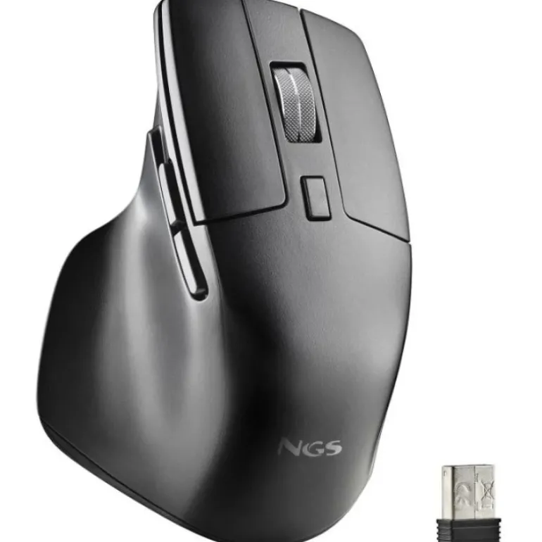 Ratón NGS HIT-RB 1600 DPI Negro