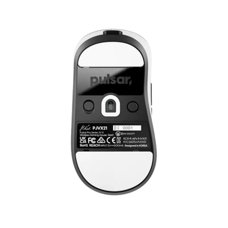 Ratón Pulsar Pro Series JV-X Size2 Blanco