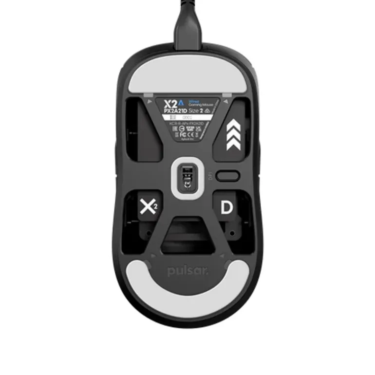 Ratón Pulsar X2A Wired Medium Negro