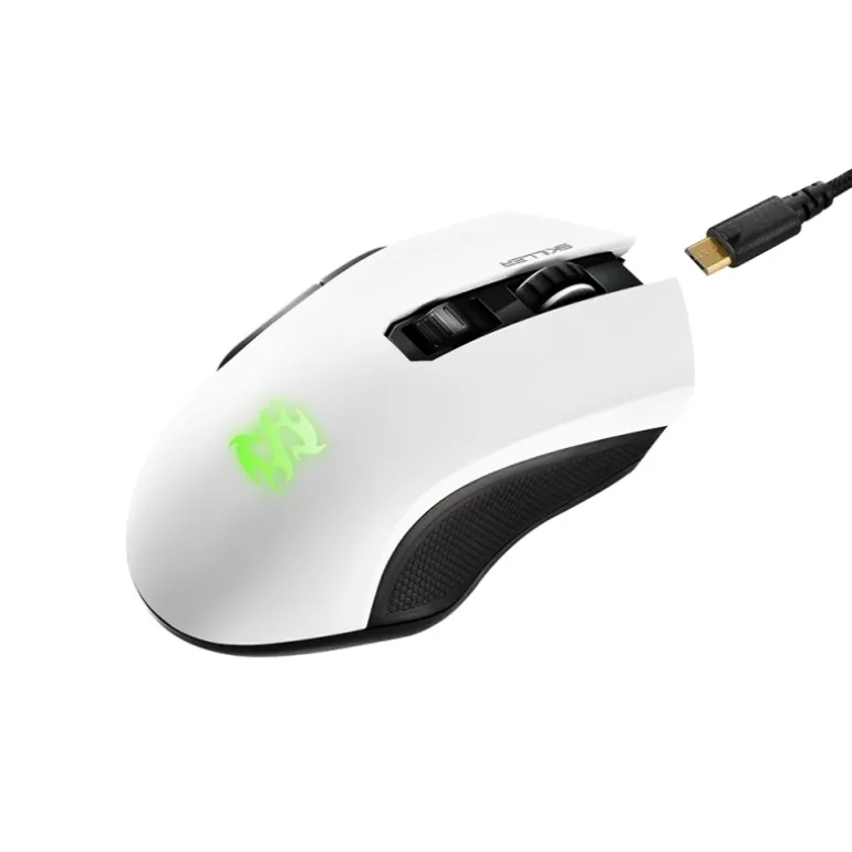 Ratón Sharkoon Skiller SGM3 Gaming 6000 Dpi RGB Blanco