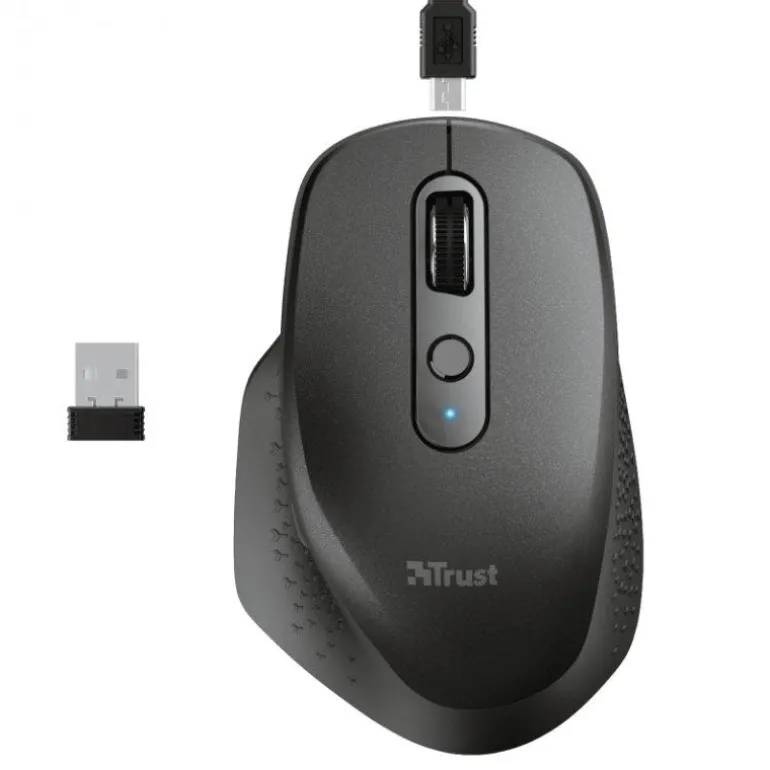 Ratón Trust Ozaa 2400DPI Negro