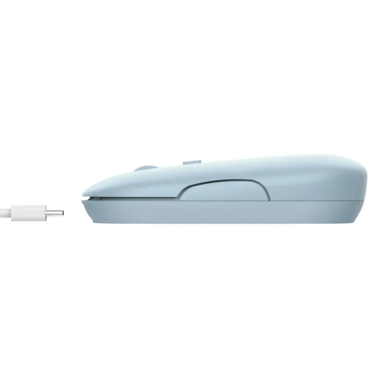Ratón Trust Puck 1600 Dpi Bluetooth Wireless Azul