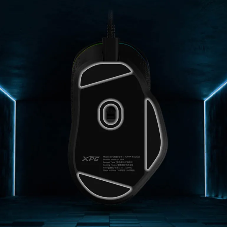Ratón XPG ALPHA Gaming 16000 Dpi RGB Negro