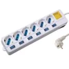 Regleta Eminent-Ewent EW3932 6 Tomas Blanco