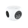 Regleta Nanocable Base Enchufe 2 USB-C + 2 USB-A Blanco