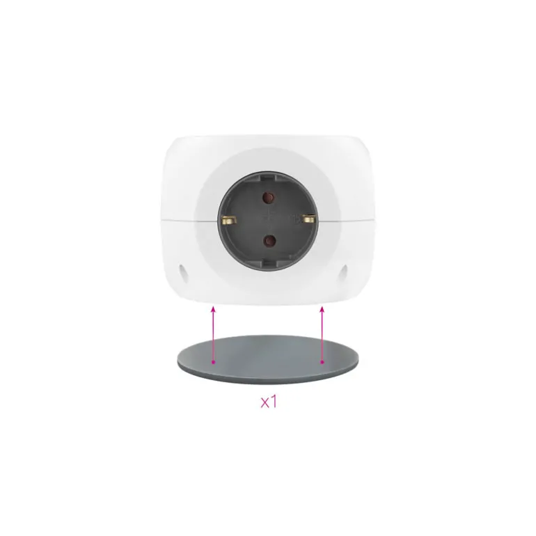 Regleta Nanocable Base Enchufe 2 USB-C + 2 USB-A Blanco