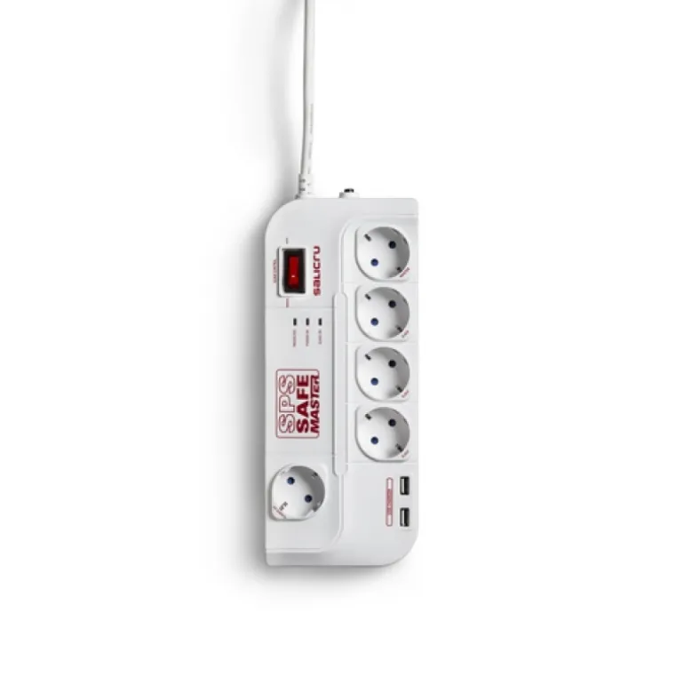 Regleta Salicru SPS Safe Master Protección Eléctrica 6000 V 1.8m Blanco